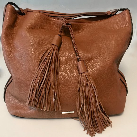 Rebecca Minkoff Handbags - Rebecca Minkoff Soft Pebbled Leather Bag Tassels